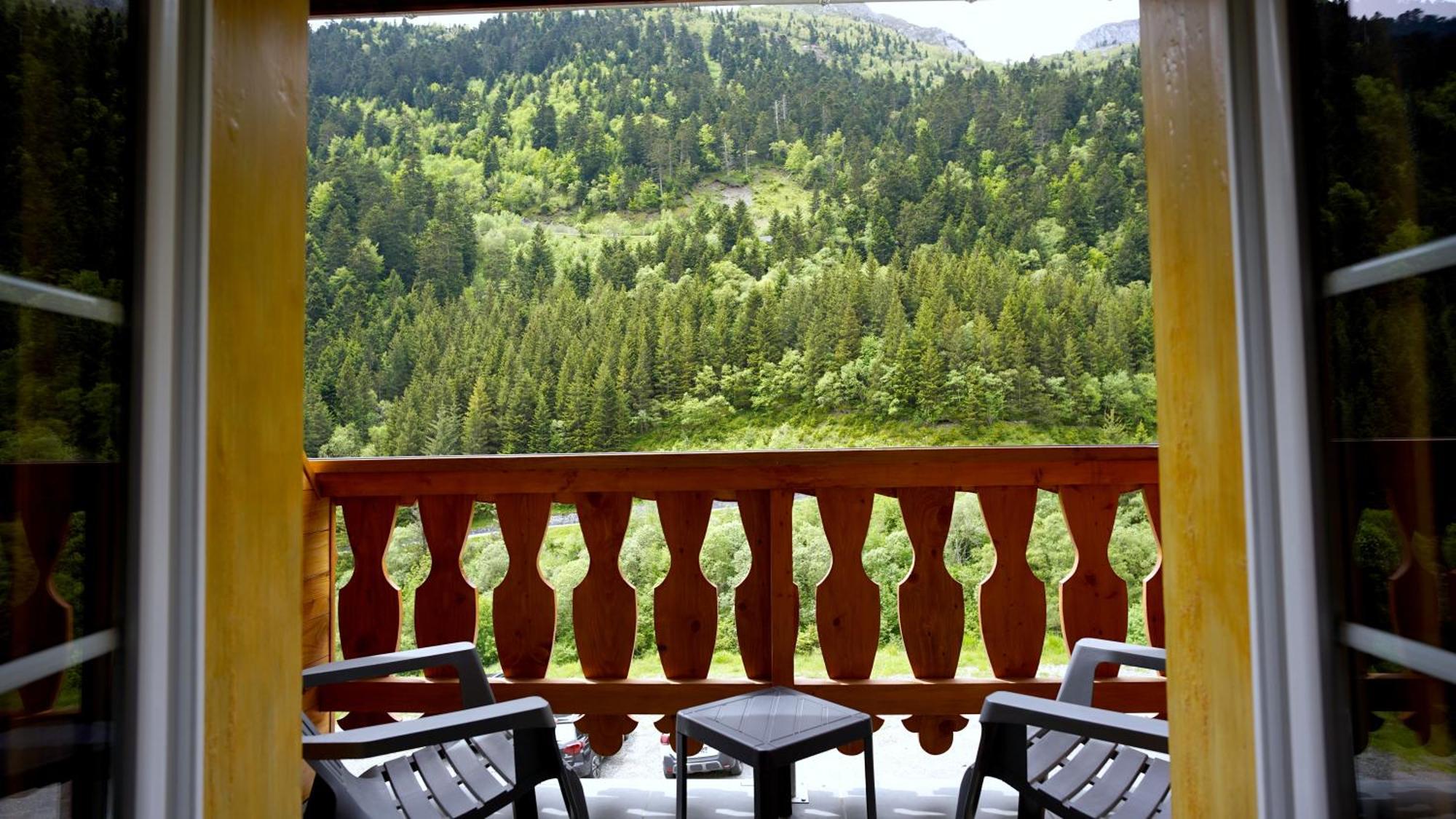 La Sapiniere Hotel Saint-Lary-Soulan Bagian luar foto