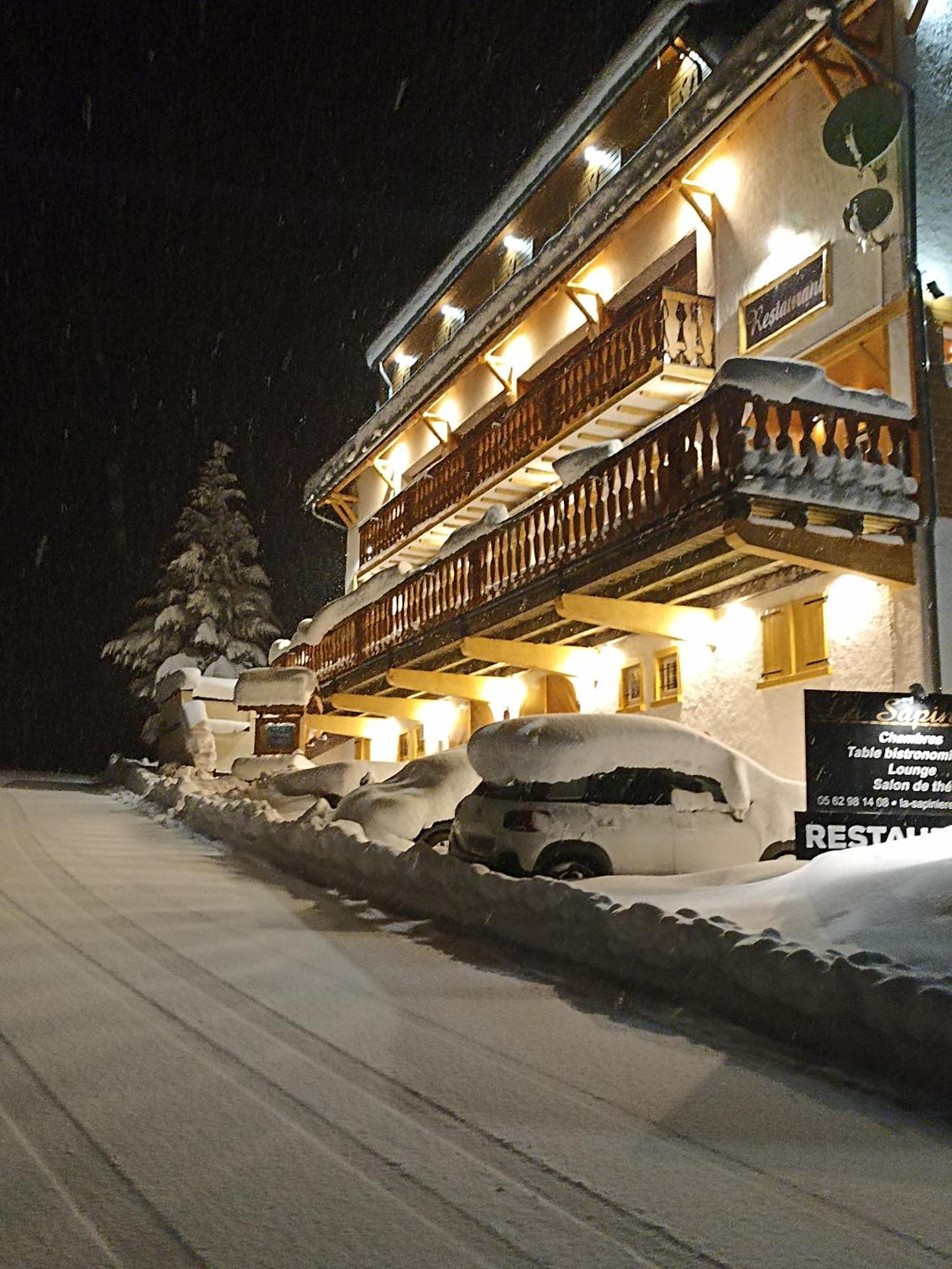 La Sapiniere Hotel Saint-Lary-Soulan Bagian luar foto