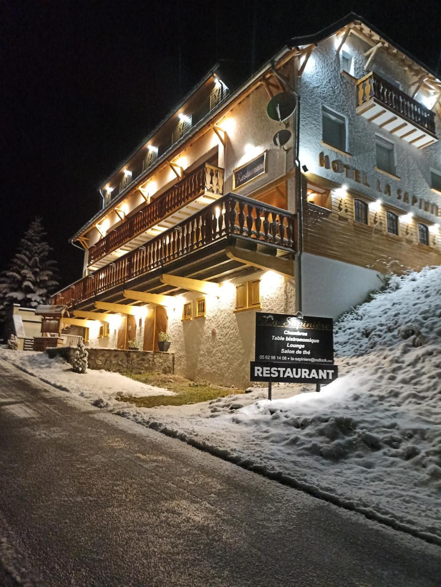La Sapiniere Hotel Saint-Lary-Soulan Bagian luar foto